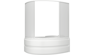 Акриловая ванна Bas Сагра 160x100 см правая без гидромассажа